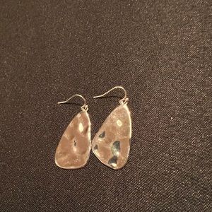 Silver colored, lightweight earrings